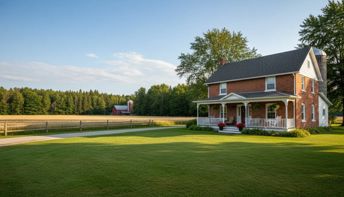 Professional carpet cleaning service arriving at a Nipissing Township rural property near Highway 11